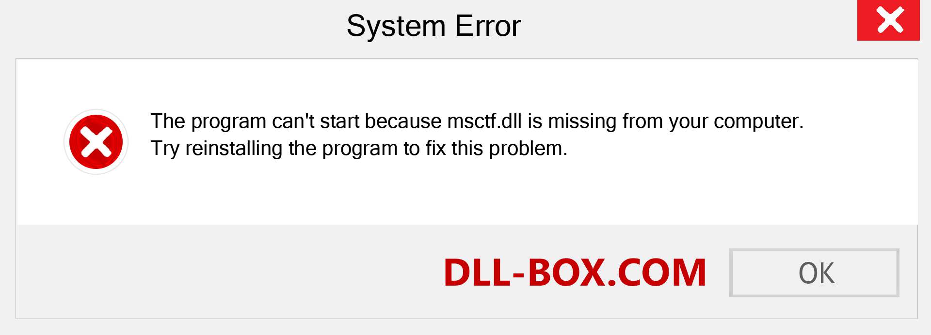  msctf.dll file is missing?. Download for Windows 7, 8, 10 - Fix  msctf dll Missing Error on Windows, photos, images