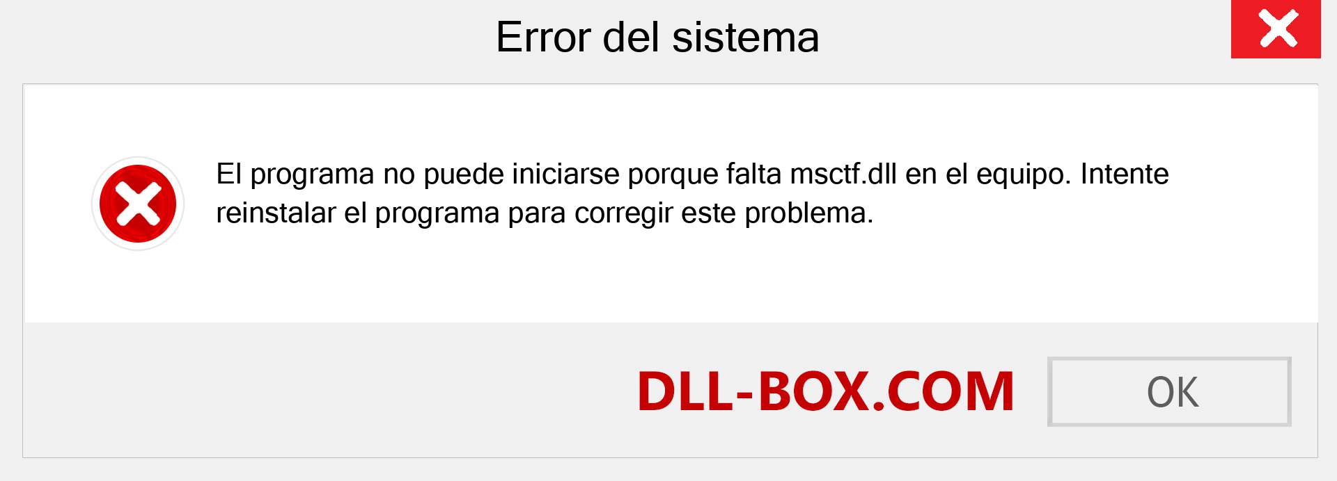 ¿Falta el archivo msctf.dll ?. Descargar para Windows 7, 8, 10 - Corregir msctf dll Missing Error en Windows, fotos, imágenes